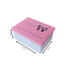 Caixa Personalizada Meus Lacinhos 100% Mdf (17x12x08) Rosa/branco - 2