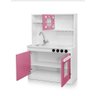 Cozinha de Brinquedo Infantil com Forno, Fogão e Micro-ondas: Rosa - 3