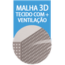 Colchão Solteiro Castor Black e White Air Double Face D33 88x188x27 - 5