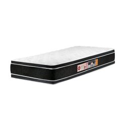 Colchão Solteiro Castor Black e White Air Double Face D33 88x188x27 - 1