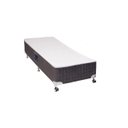 Ver imagem 3 de Cama Box Solteiro Castor Super Luxo Latex Slx One Face 88x188x57 + Box Castor