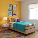 Ver imagem 2 de Cama Box Solteiro Castor Revolution Tecnopedic 88x188x54 + Box Castor