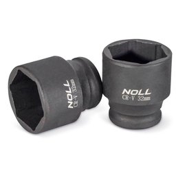 Soquete de Impacto Sextavado 3/4", Bitola 25,0mm - Noll - 1