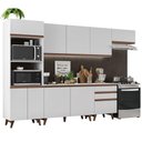 Ver imagem 1 de Cozinha Completa Reims com Armário e Balcão Branco Madesa