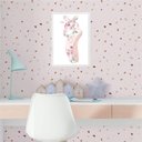 Ver imagem 2 de Quadro Infantil Menina Sapatilha de Balé 45x34cm - com Vidro:madeira Branca