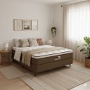 Ver imagem 1 de Cama Box Casal Castor Revolution Pocket 138x188x54 + Box Castor