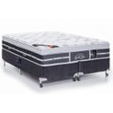 Ver imagem 1 de Cama Box Queen Castor Super Luxo Latex Grand Plush One Face 158x198x57 + Box Castor