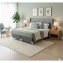 Ver imagem 1 de Cama Box Queen Castor Super Luxo Latex Slx One Face 158x198x57 + Box Castor