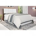 Ver imagem 1 de Cabeceira Box Casal 1,38 Malbec com Painel Class Branco