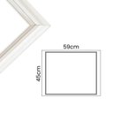 Ver imagem 2 de Gaxeta Superior Geladeira Electrolux DF36A DF36X Encaixe A10718801