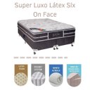 Ver imagem 6 de Cama Box King Castor Super Luxo Latex Slx One Face 193x203x57 + Box Castor