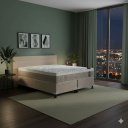 Ver imagem 2 de Cama Box King Castor Premium Tecnopedic 193x203x57 + Box Castor
