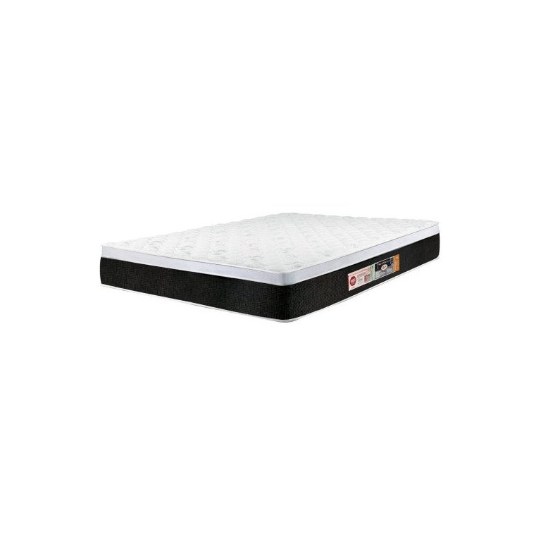 Colchão Casal Castor Black e White Air Double Face D45 138x188x27