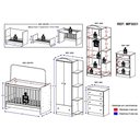 Ver imagem 7 de Quarto Infantil Completo João E maria com Berço 4 em 1