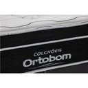 Ver imagem 5 de Cama Box Baú C/auxiliar Solteiro: Colchão Molas Ortobom Superpocket Elegant + Base Crc Courano