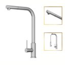 Ver imagem 1 de Torneira para Cozinha Gourmet Luxo Toronto Spray Extraível Aço Inox 304 Goldenx