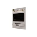 Ver imagem 2 de Painel com Bancada para Tv até 65 Polegadas Ripado com Led Dj Móveis Trento 183 Bali