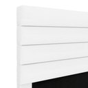 Ver imagem 5 de Cabeceira Atlas 90 para Cama de Solteiro A-013 Couro Branco Aradecor