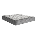 Ver imagem 3 de Cama Box King 193 Bipartido Tecido Sintético Branco com Colchão de Molas Ensacadas Evolution - Probe
