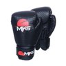 Kit Luva Boxe Prospect Mks Combat Preta com 3 Bandagem e Bucal Simples - 16 Oz - 2