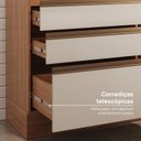 Ver imagem 6 de Balcão 1 Porta 3 Gavetões 120cm com Tampo Aroeira CabeCasa MadeiraOriginals