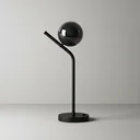 Ver imagem 4 de Abajur Luminaria de Mesa Moderno Michelle Inclinado Globo 10cm Decoração Casa Sala Quarto Escritório