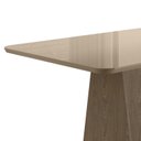 Ver imagem 4 de Mesa para Sala de Jantar 6 Lugares Harpa Marrom/Carvalho/Fendi