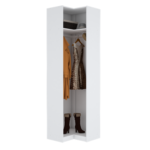 MÓDULO CLOSET CANTO A240XL1=70XL1=70 M421.B CABIDEIRO MUNDI MOVEIS
