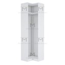 Ver imagem 3 de MÓDULO CLOSET CANTO A240XL1=70XL1=70 M421.B CABIDEIRO MUNDI MOVEIS