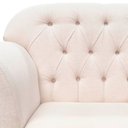 Ver imagem 6 de Namoradeira Decorativa Dália Bouclé Marfim