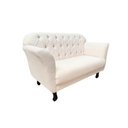 Ver imagem 4 de Namoradeira Decorativa Dália Bouclé Marfim