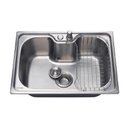 Ver imagem 1 de Cuba para cozinha gourmet pia aço inox com acessórios Jaraqui 50 cm 304 pingoo.casa