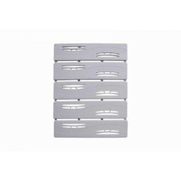 Tapete Astra Rigido 42 x 55cm Cinza - 1