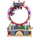 Ver mais imagens de Enfeite Roda Gigante Natalino Natal Papai Noel Led Trem Movimento Cenario Musical Decoraçao Sala Qua