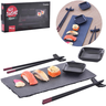 Conjunto Sushi Sashimi P/ 2p Bandeja Pedra Hashi Osaka Wincy - 1