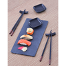 Conjunto Sushi Sashimi P/ 2p Bandeja Pedra Hashi Osaka Wincy - 3