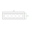 Ver imagem 4 de Spot de Embutir Led 5 Leds 10w 6000k 110v - Branco