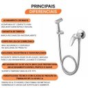 Ver imagem 3 de Ducha Higiênica para Banheiro Global 25682 Meber - Cromado