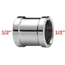 Ver imagem 2 de Luva 1/2" Rosca Rosca Cromada - 1000750