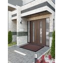 Ver imagem 1 de Tapete Waterkap Comercial 60cmx90cm Marrom Kapazi