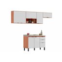 Ver imagem 6 de Cozinha Modulada Demóbile 4 Peças Firenze C4p253 Avena/grafito