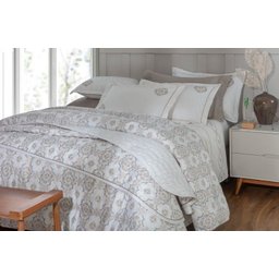 Cobreleito King Lazio 300 Fios Gregory Kacyumara - 2 Cobreleito King Lazio 300 Fios Gregory Kacyumara - 2