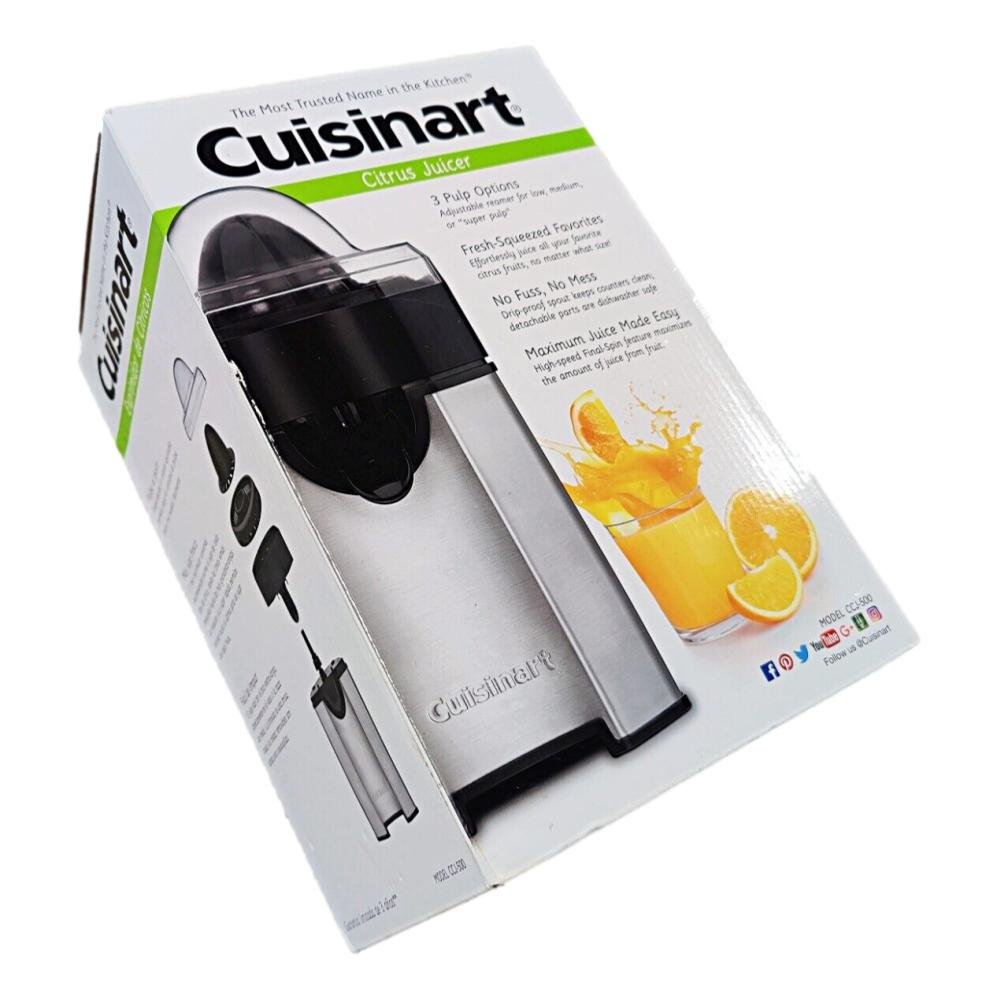 Cuisinart Pulp Control Espremedor de Frutas Aço Inoxidável - 7