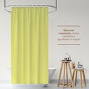 Ver imagem 4 de 2 Cortina Box Banheiro PVC Grossa Antimofo Ilhós Am 140x200