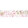 Adesivo de Parede Infantil Árvore Sweet - Marrom Adesivos Primeiro Quarto Lado Esquerdo Rosa - 2
