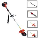 Ver imagem 1 de Roçadeira Gasolina Profissional Lateral 58CC Multifuncional 5x1 Lâmina Serra Fio Poda Importway