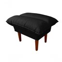 Ver imagem 4 de Sofá Cama Andorra com Banqueta Corano 3 Lugares Reclinável Império Preto 311