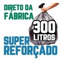 Ver imagem 1 de Saco de Lixo 300 Litros 100un Preto Super Reforçado