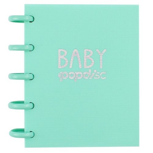 Caderno Inteligente Medio Baby Pop Disc Verde Pautado - 1