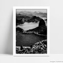 Ver imagem 2 de Quadro Decorativo Monumento Cidade Niterói em Moldura Caixa Tacolado Moldura Caixa 3cm Madeira com V